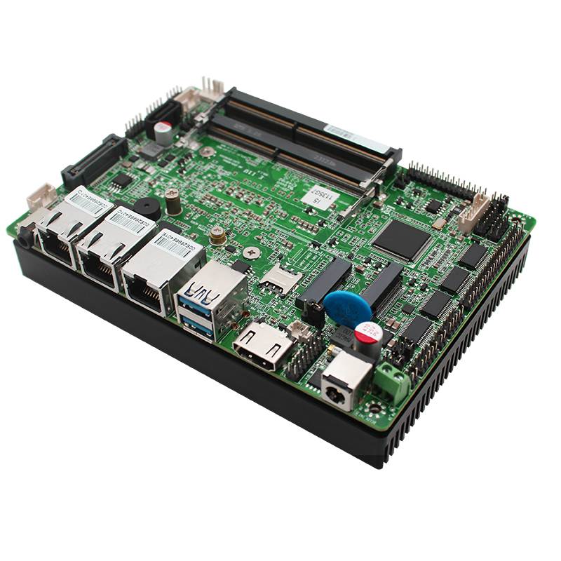 3網口intel 第11代嵌入式3.5英寸工控黄色大香蕉视频ZC35-E11U支持I3，I5，I7